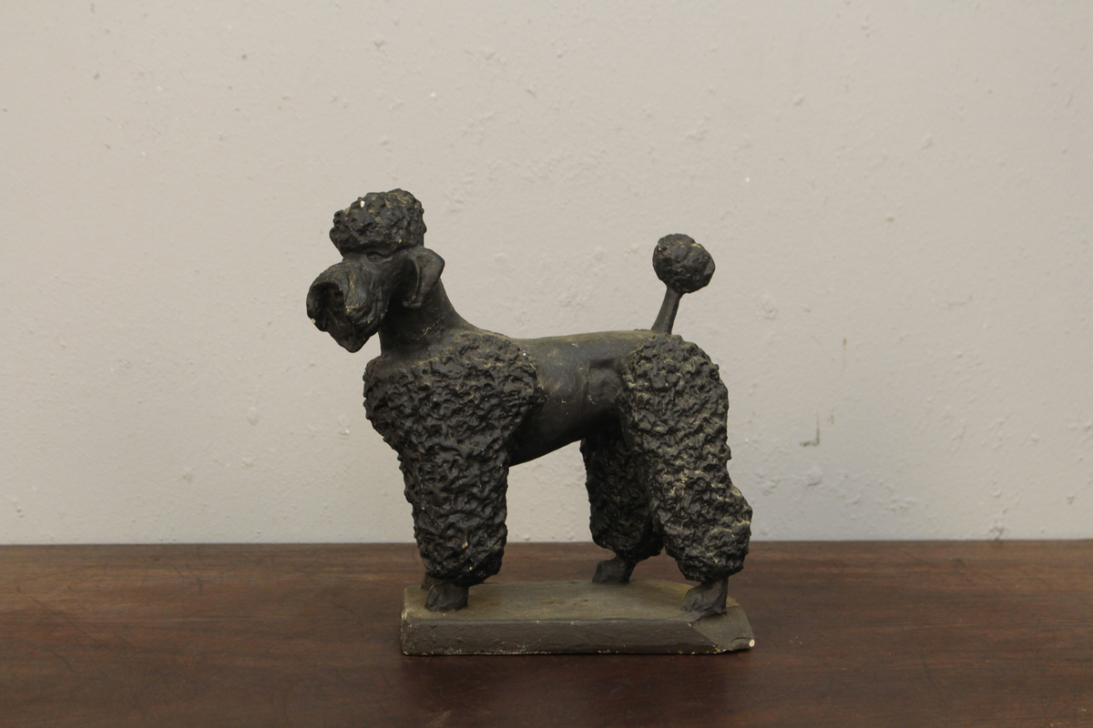 Cast Iron Poodle Door Stop