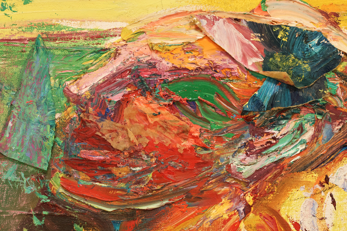 Large "Bailaora" Abstract Painting - ONLINE ONLY