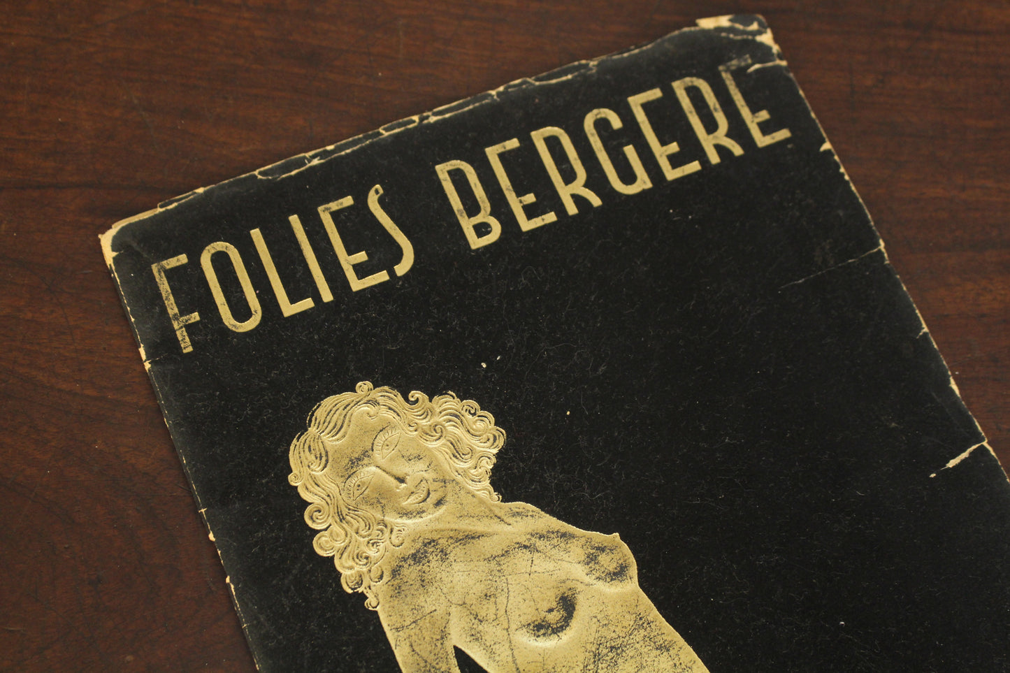 Early 1950s "Folies Bergere" Program