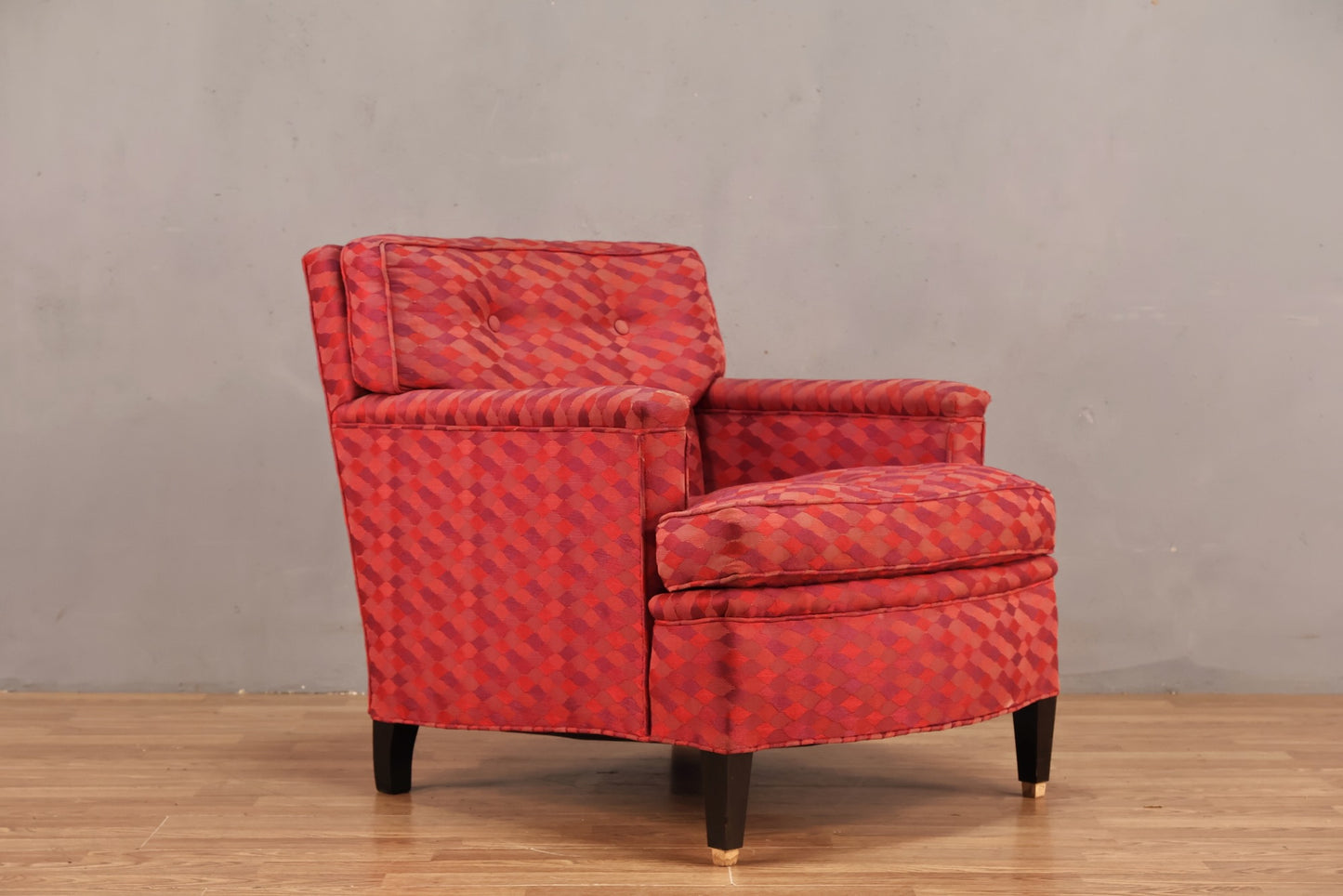 Moody Magenta Club Chair - Online Only