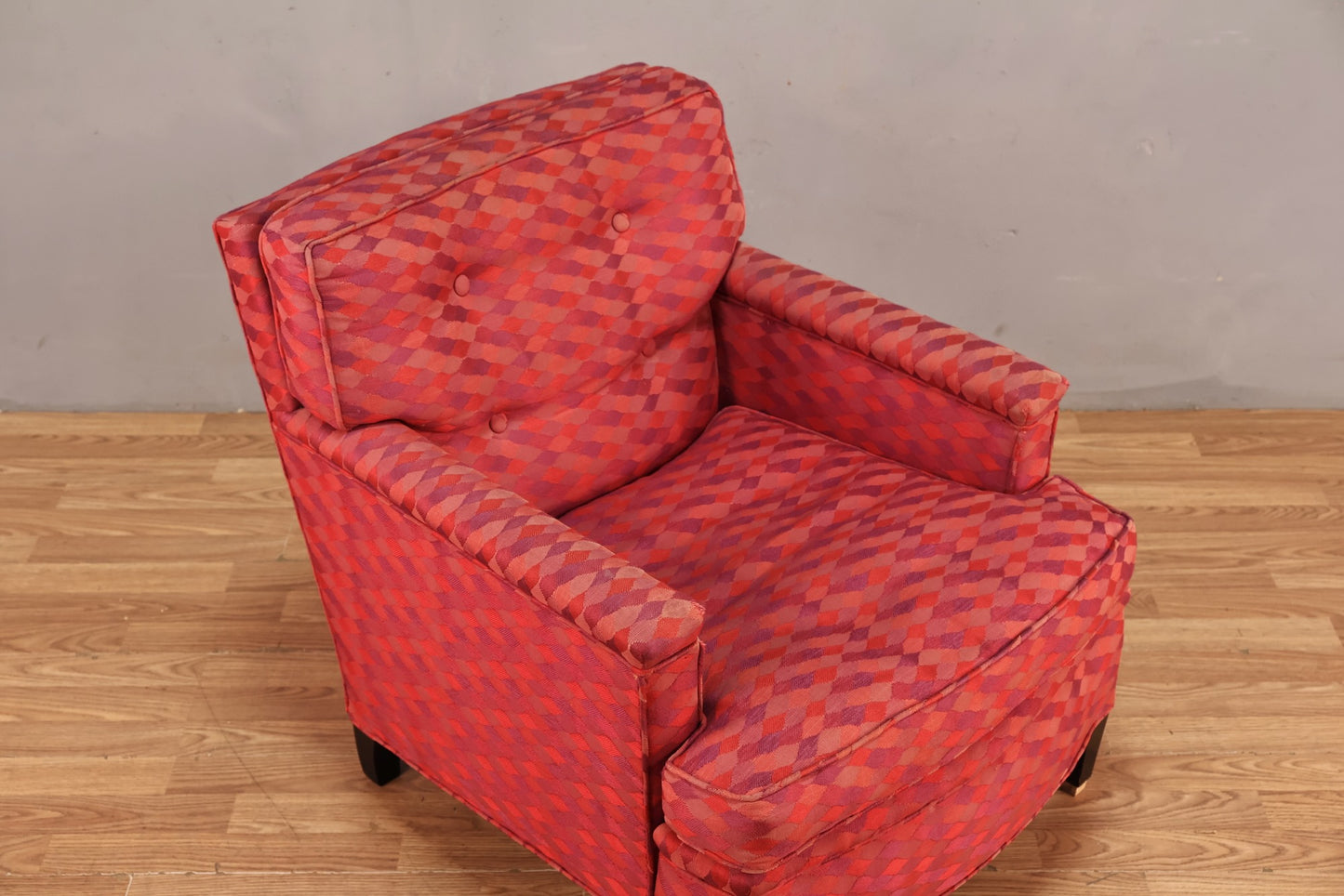 Moody Magenta Club Chair - Online Only