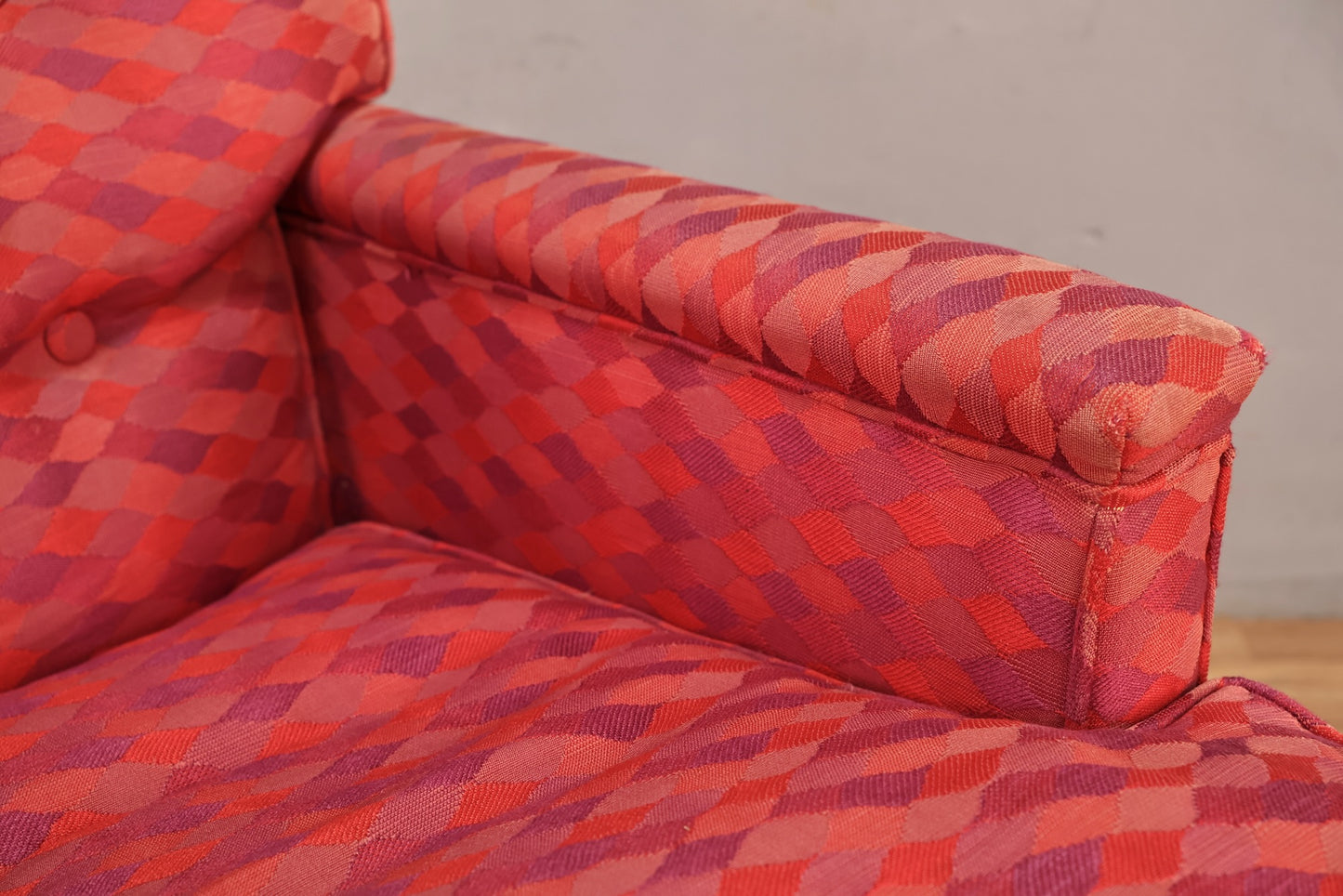 Moody Magenta Club Chair - Online Only