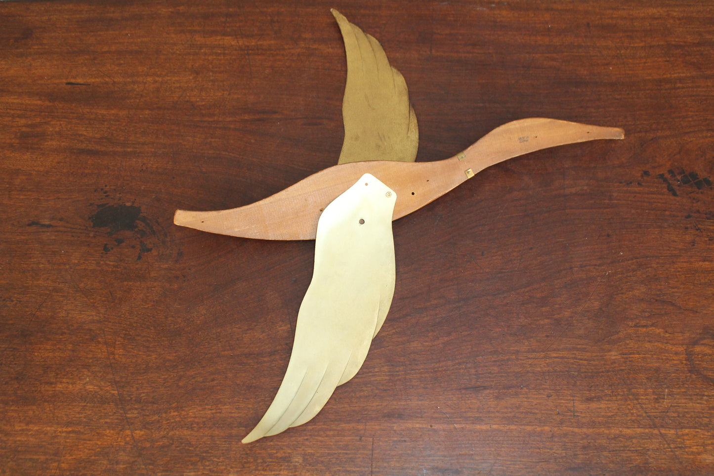 Pair of Mid Century Geese Wall Sculptures