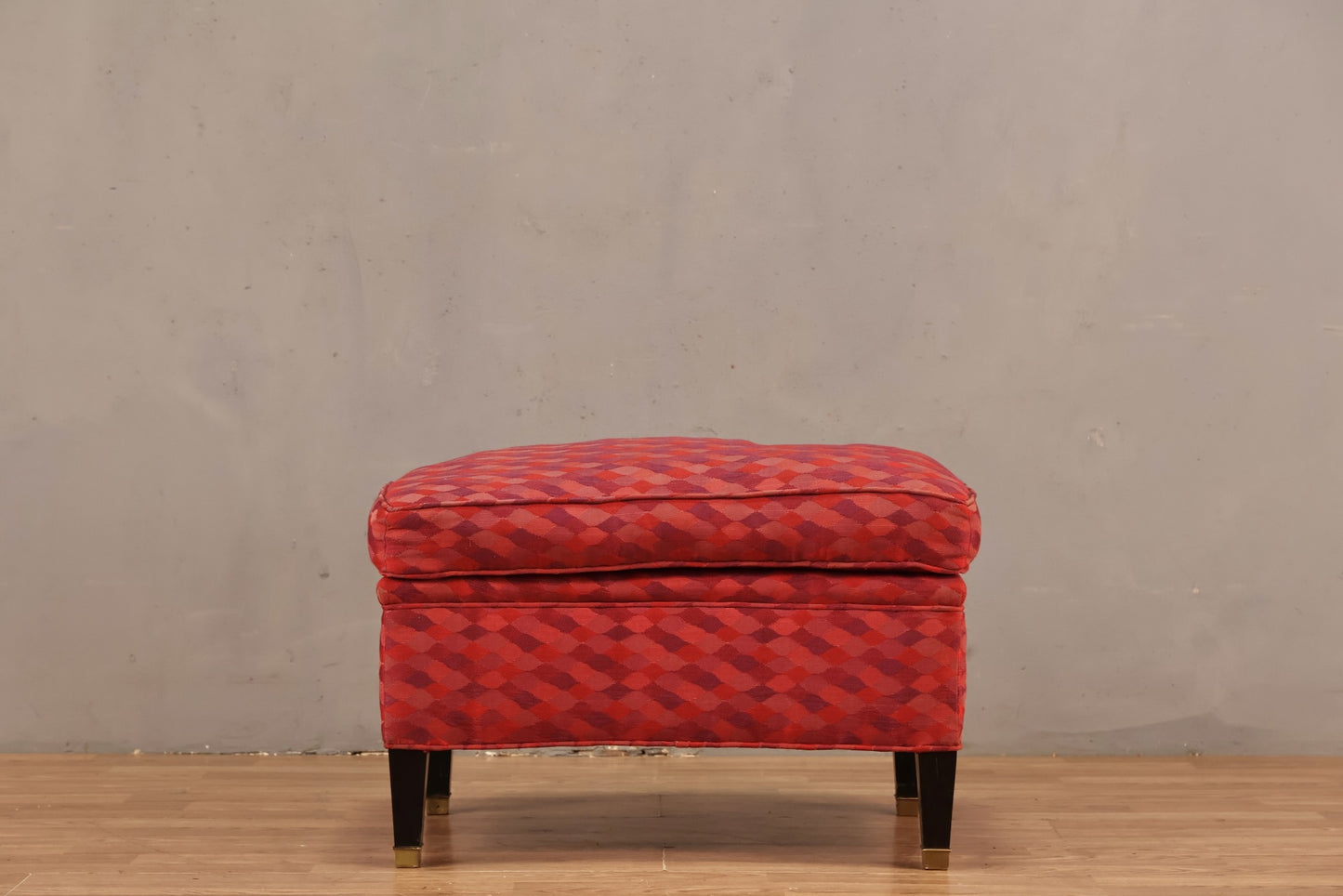 Moody Magenta Ottoman - Online Only