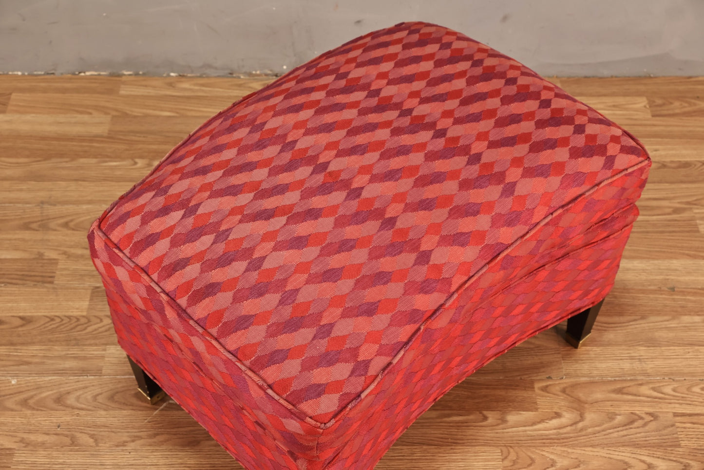 Moody Magenta Ottoman - Online Only