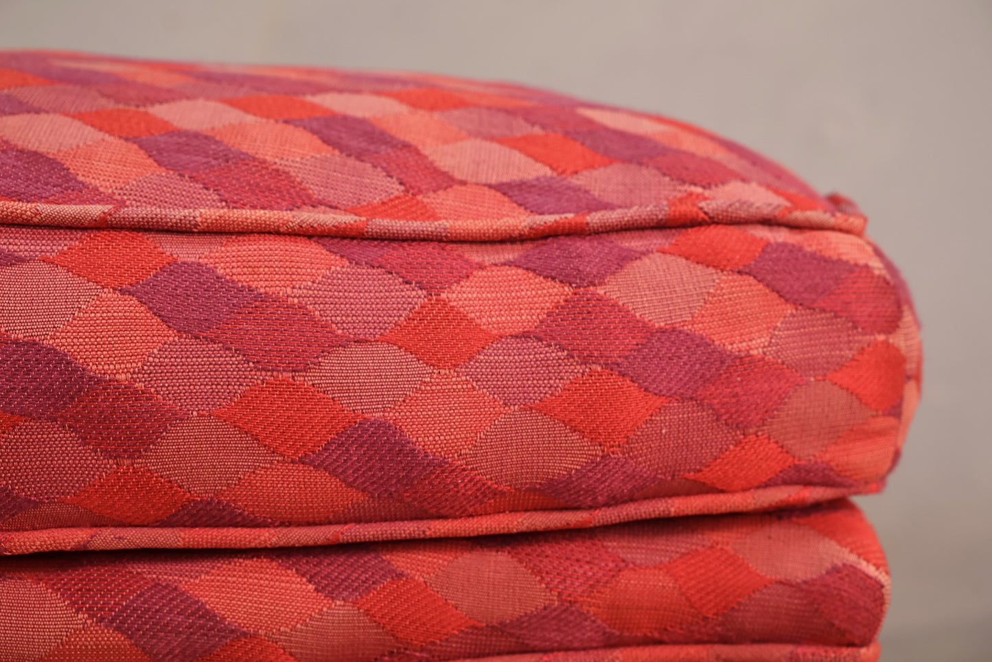 Moody Magenta Ottoman - Online Only