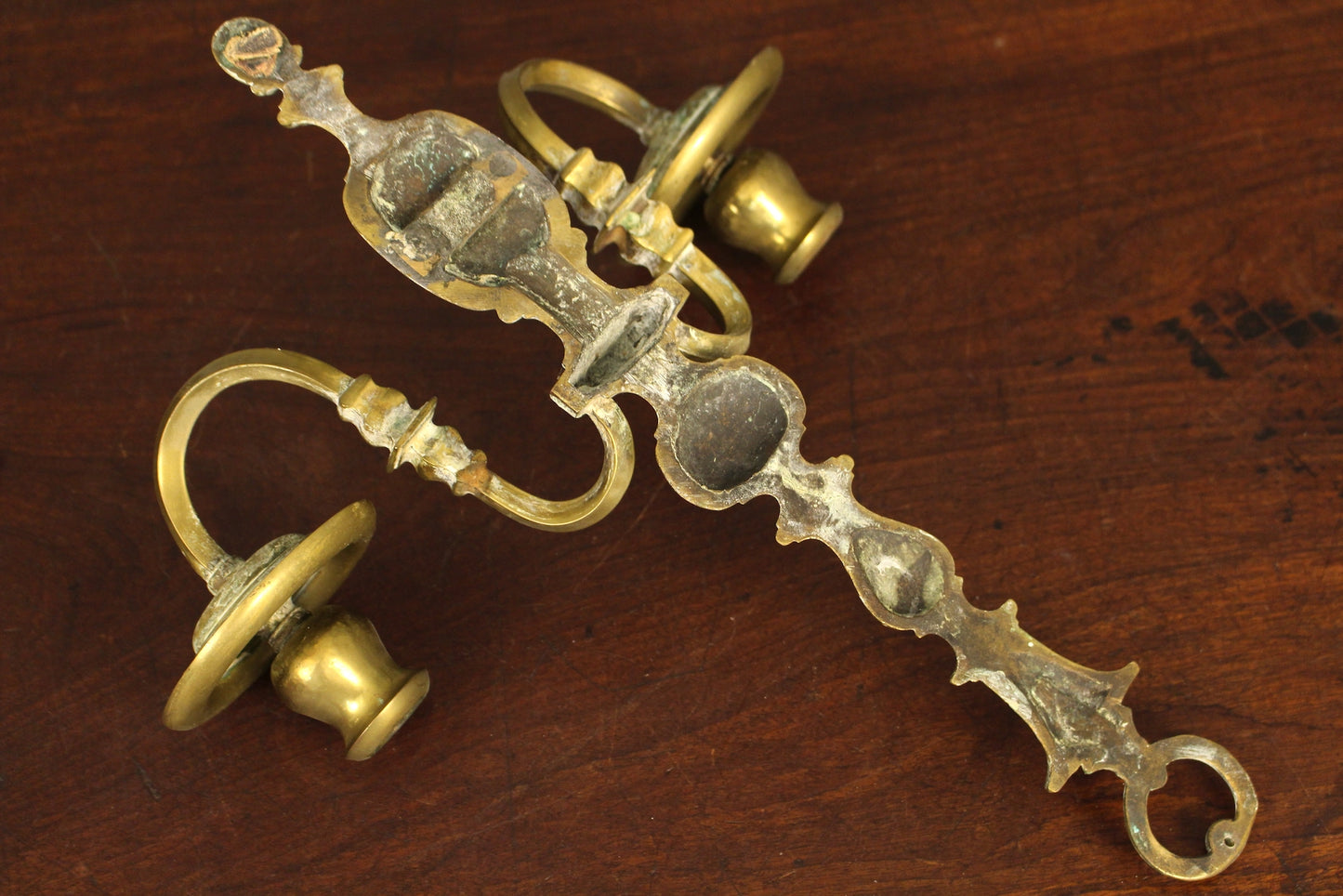 Brass Wall Candelabra