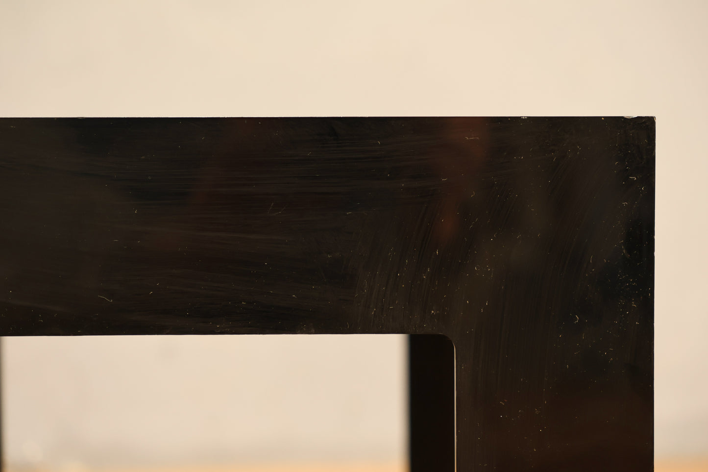 Small Black Plastic Side Table