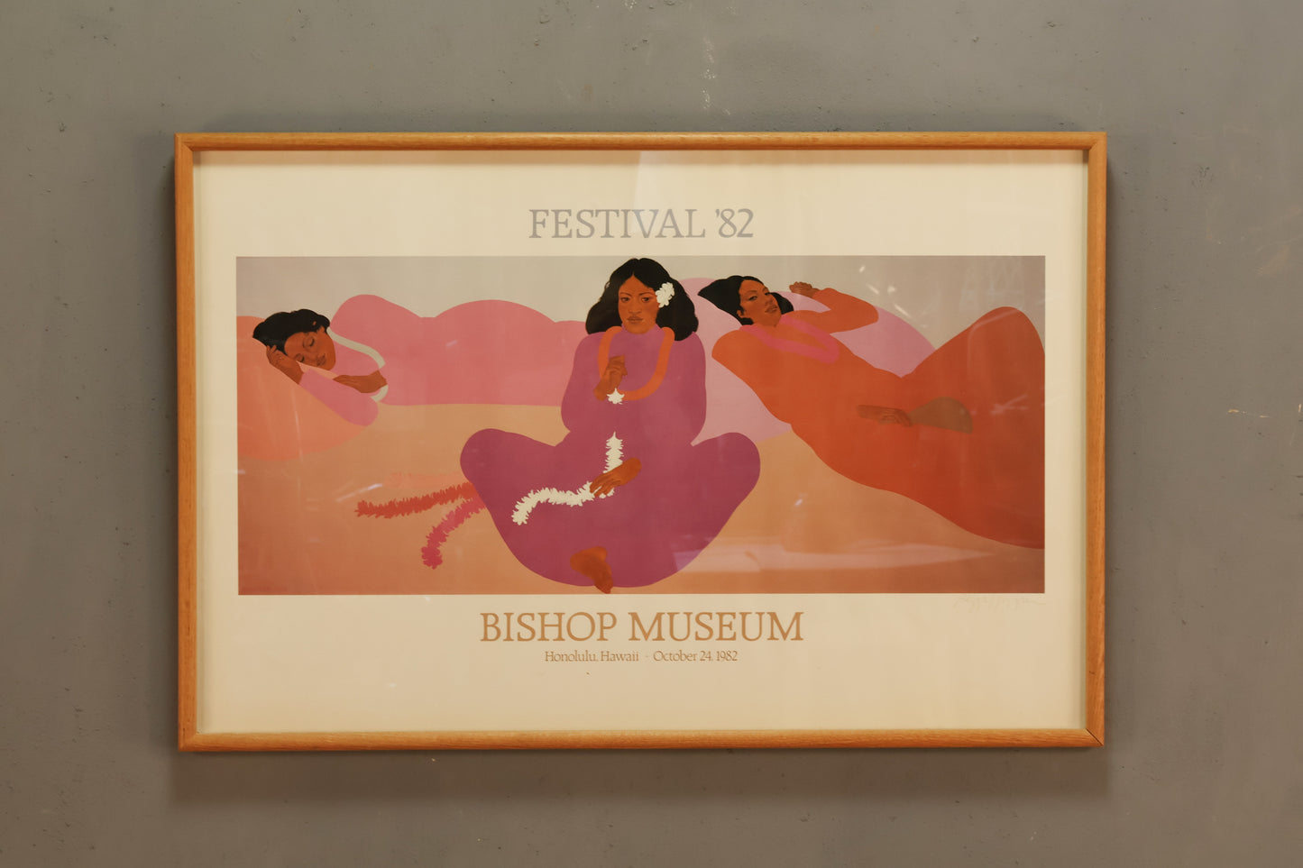1980s "Kui Lei" Museum Poster