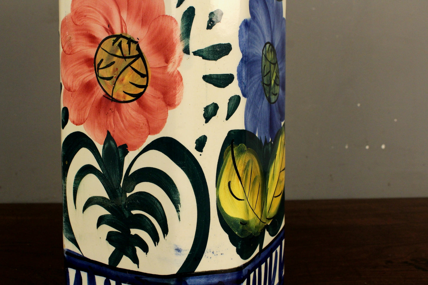 Spanish Ceramic Umbrella Stand