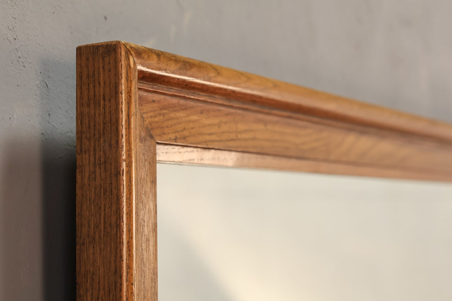 Large Speckled Walnut Mirror - ONLINE ONLY