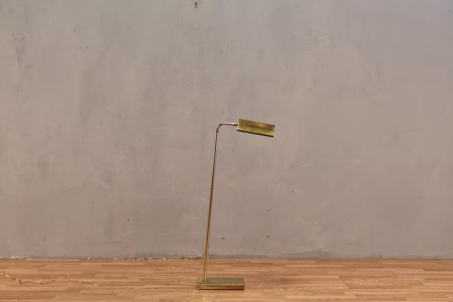 Adjustable Brass Pharmacy Floor Lamp X