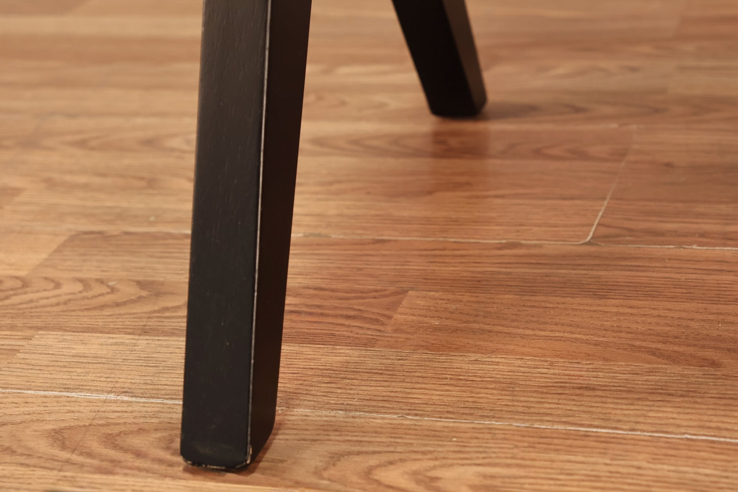Pierre Jeanneret-Style Black & Cane Chair - Online Only