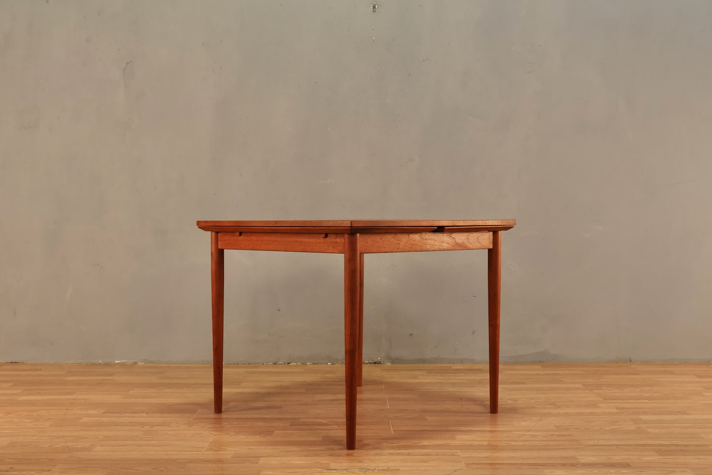 Danish Teak Expanding Dining Table