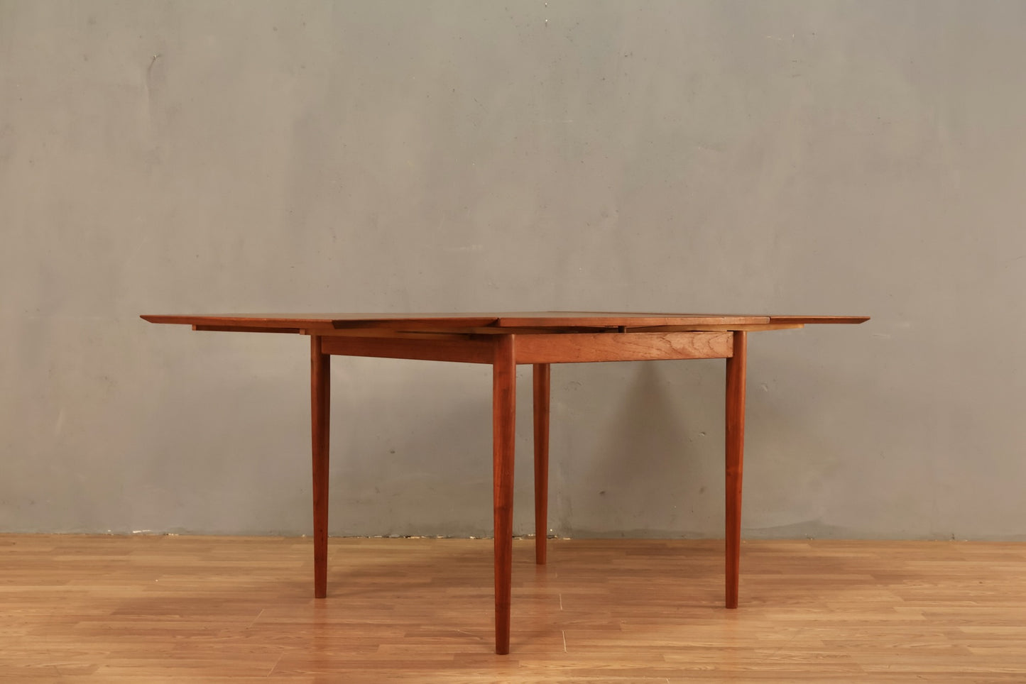 Danish Teak Expanding Dining Table