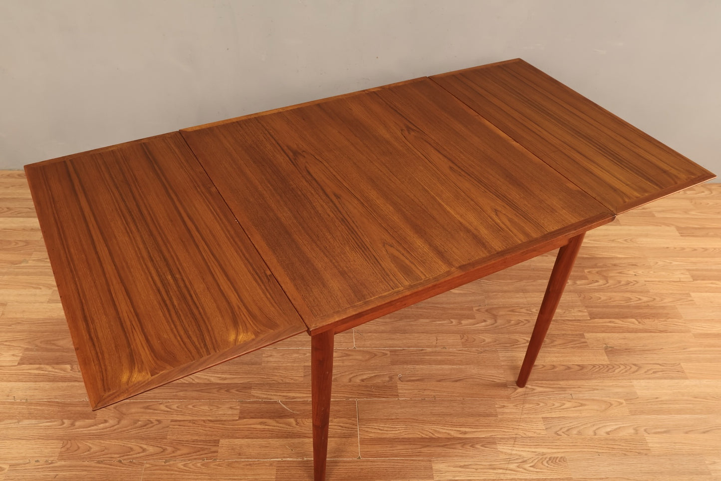 Danish Teak Expanding Dining Table