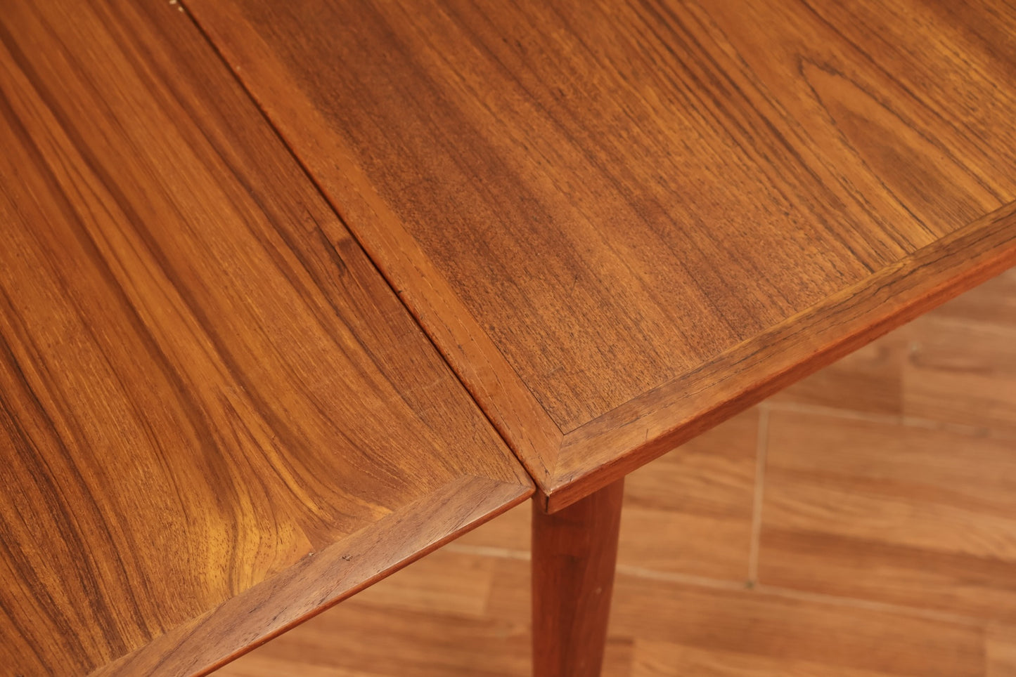 Danish Teak Expanding Dining Table