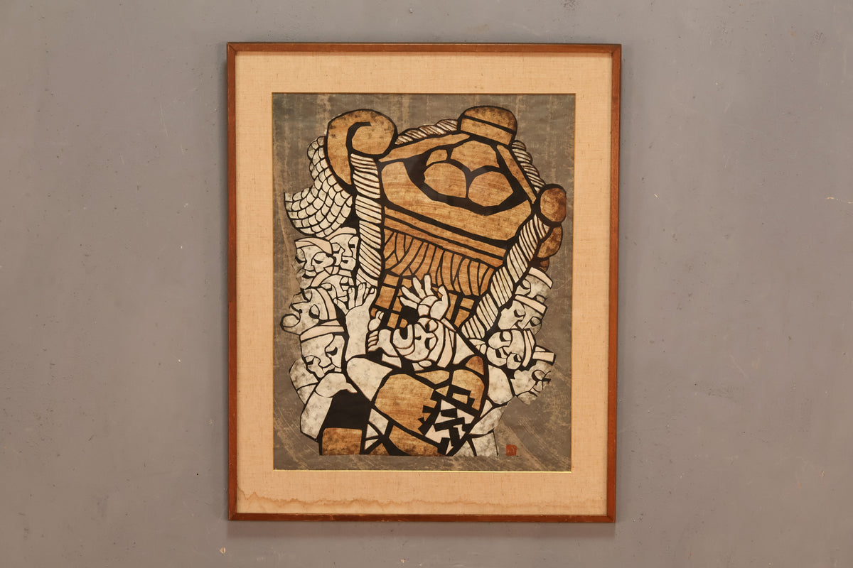 Yoshitoshi Mori "Carrying Sacred Coach" Print