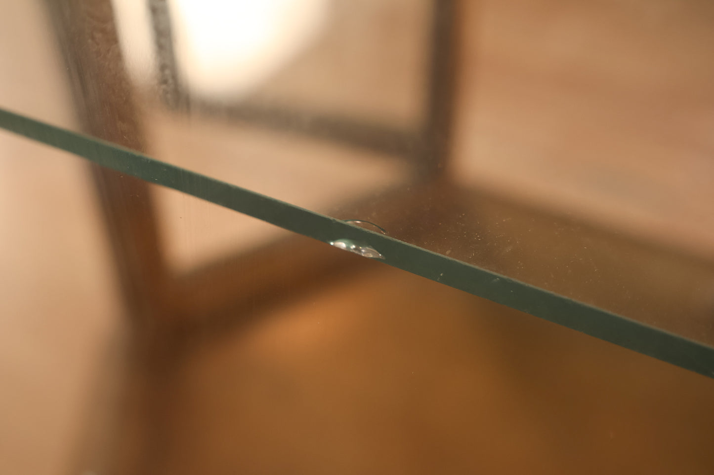 Hexagonal Glass Illuminated Vitrine - ONLINE ONLY