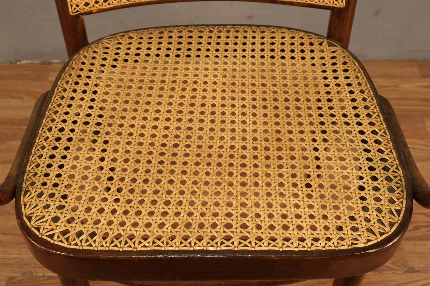 Josef Hoffmann "Prague" Bentwood & Cane Armchair