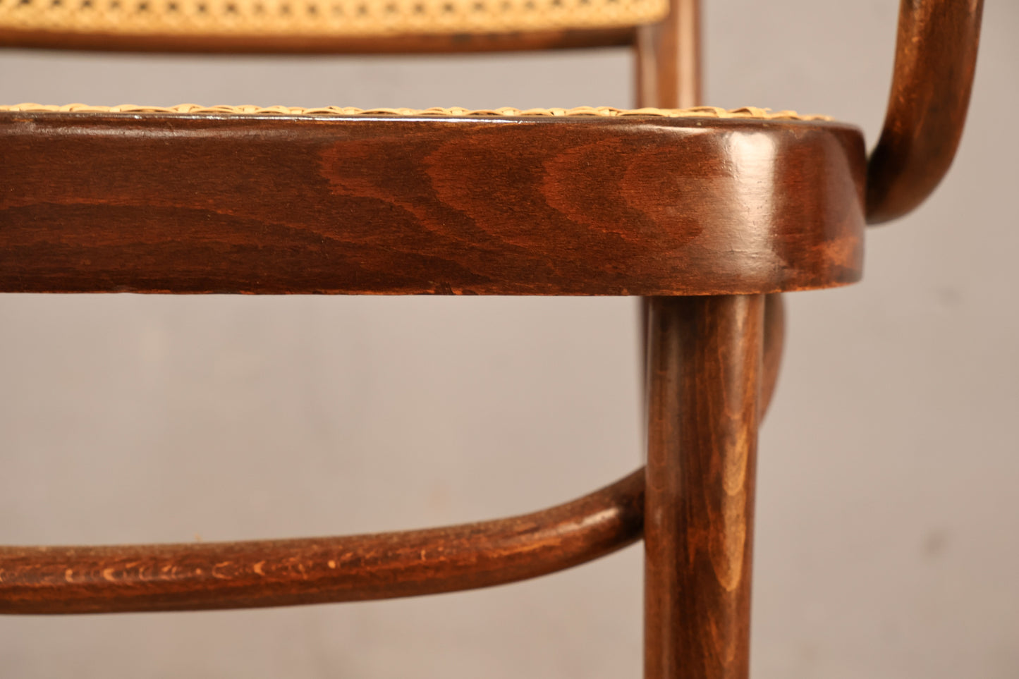 Josef Hoffmann "Prague" Bentwood & Cane Armchair