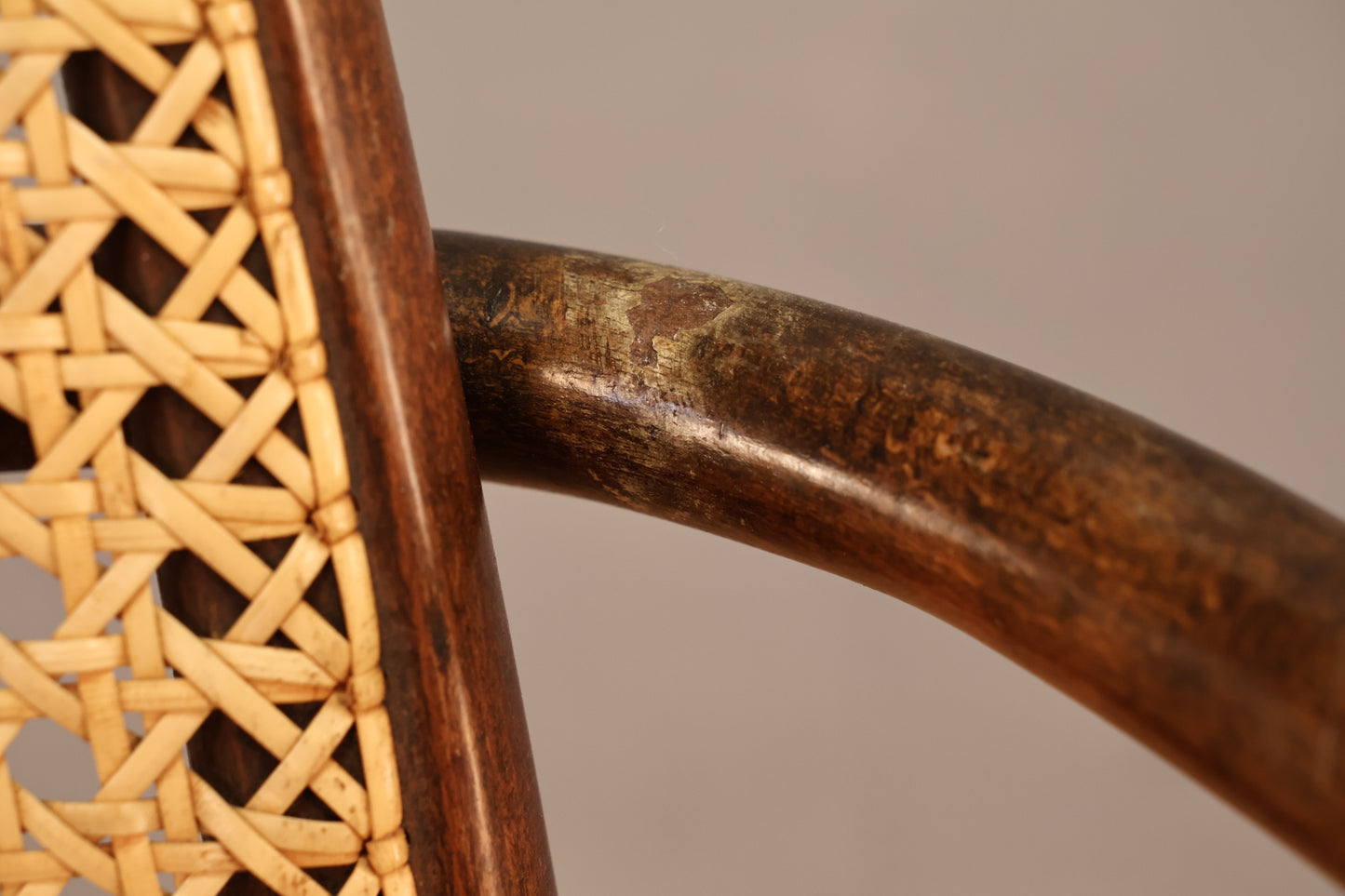 Josef Hoffmann "Prague" Bentwood & Cane Armchair