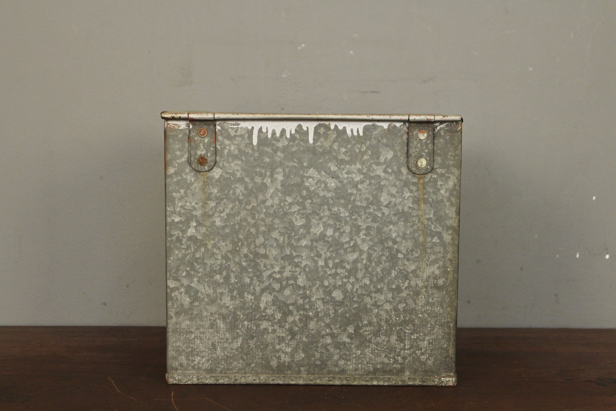 Galvanized Metal Milk Box – Furnish Green