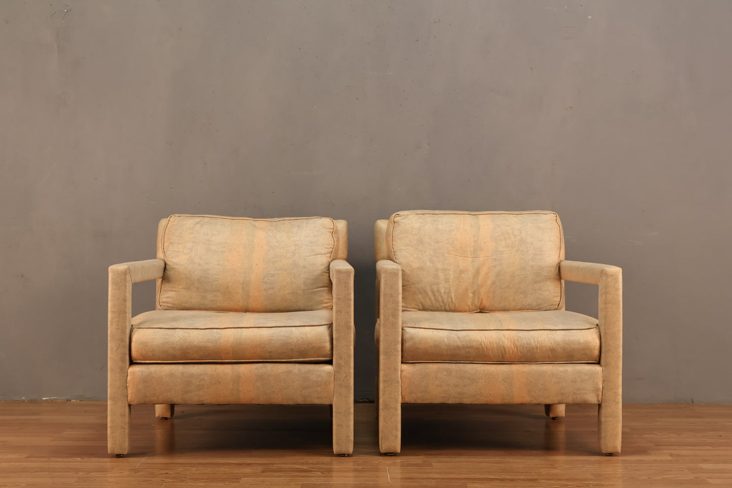 Parsons-Style Pastel Armchair - ONLINE ONLY