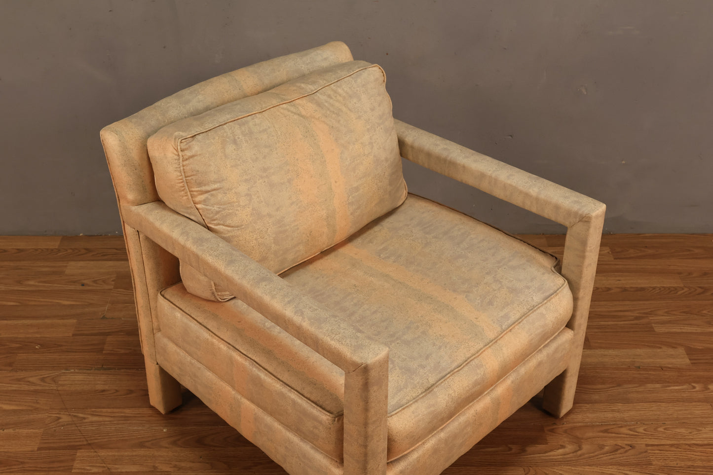 Parsons-Style Pastel Armchair - ONLINE ONLY