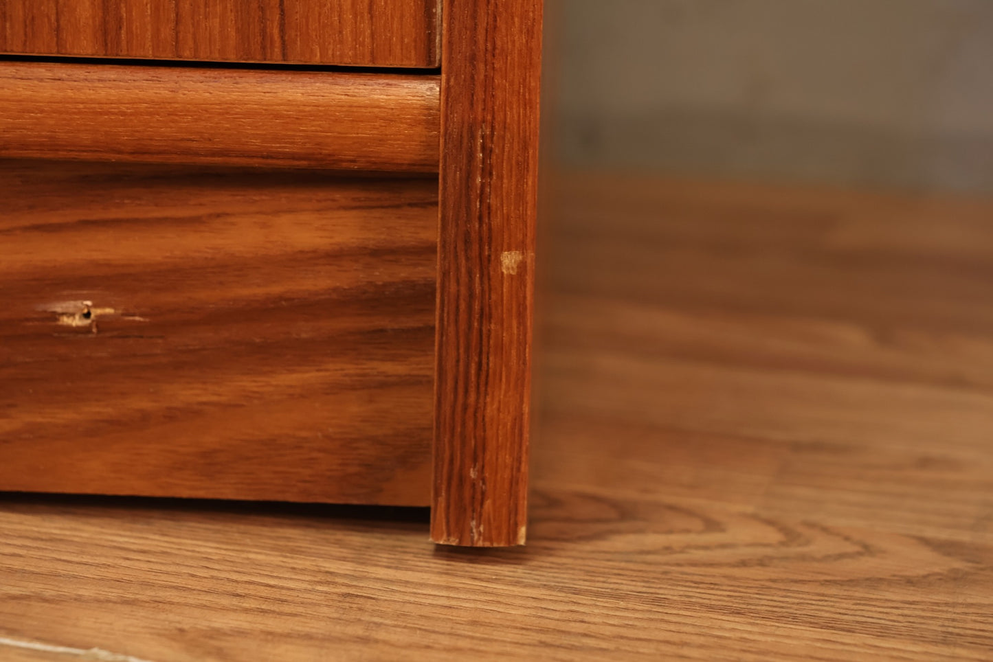 Tall Danish Teak 2-Door Wall Unit