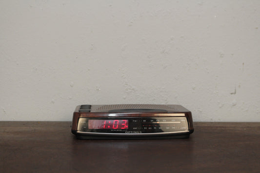 1990s Optimus Alarm Clock Radio