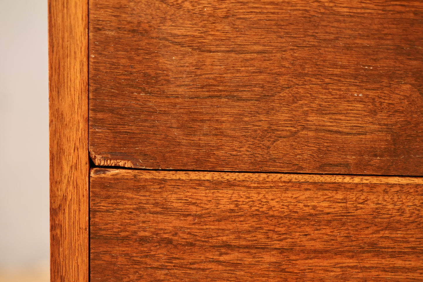 Slim Mid Century 5-Drawer Dresser