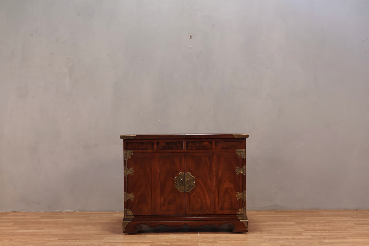 Luxe Chinoiserie Bar Cabinet