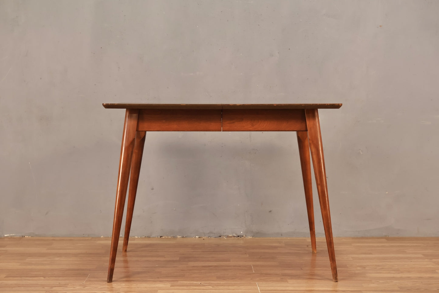 Small Mid Century Dining Table with Leaf - ONLINE ONLY