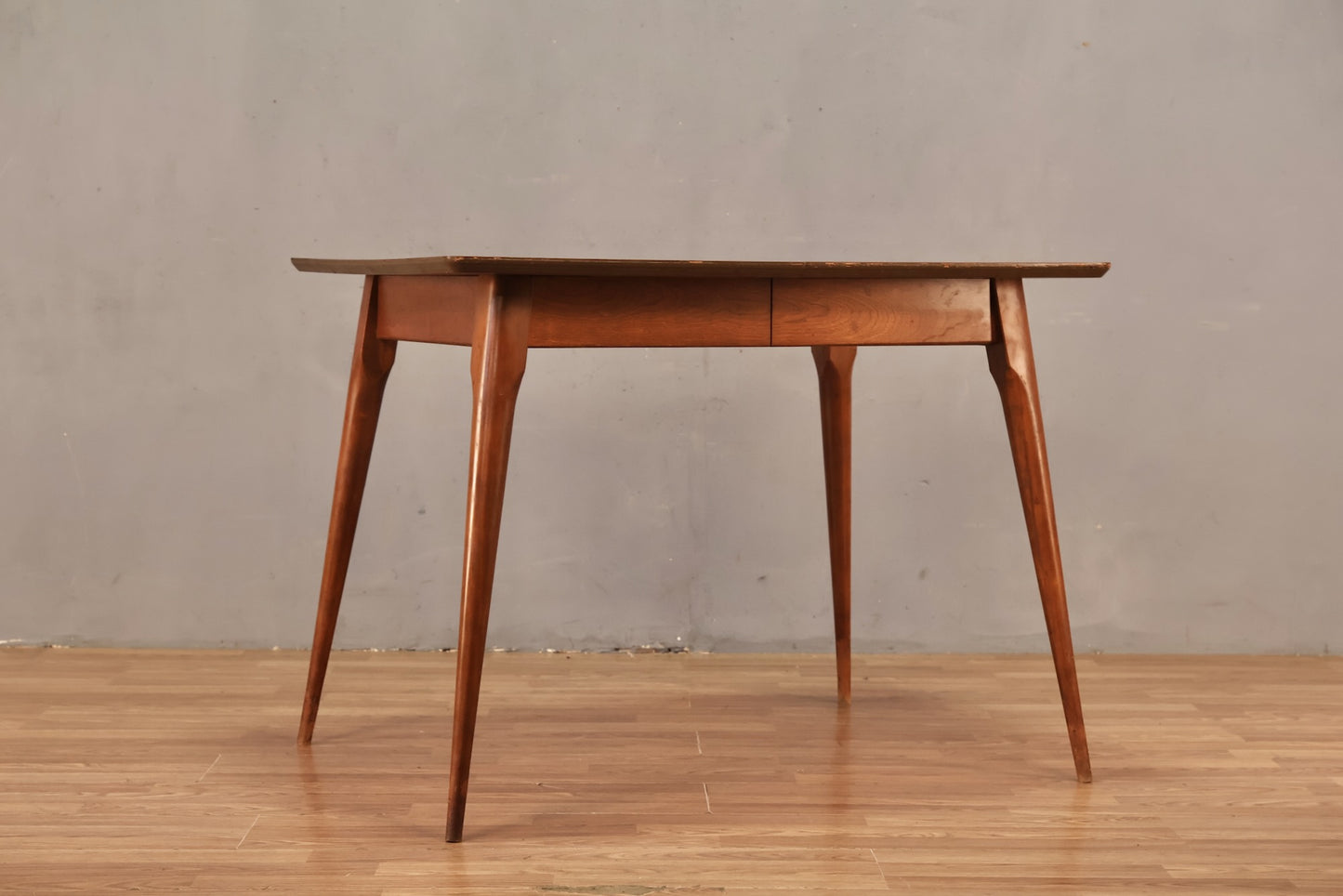 Small Mid Century Dining Table with Leaf - ONLINE ONLY