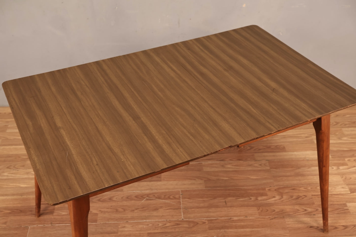 Small Mid Century Dining Table with Leaf - ONLINE ONLY