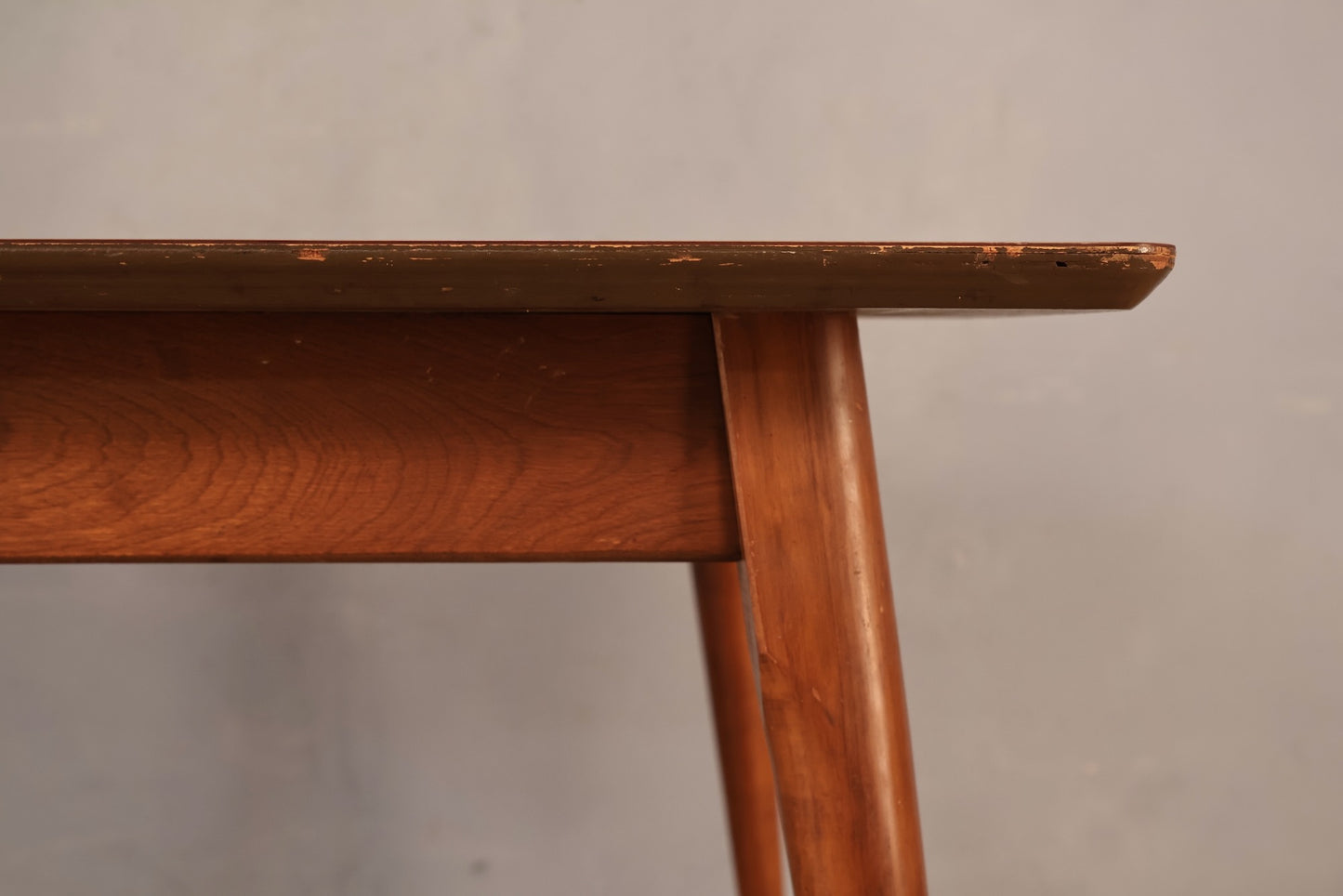 Small Mid Century Dining Table with Leaf - ONLINE ONLY