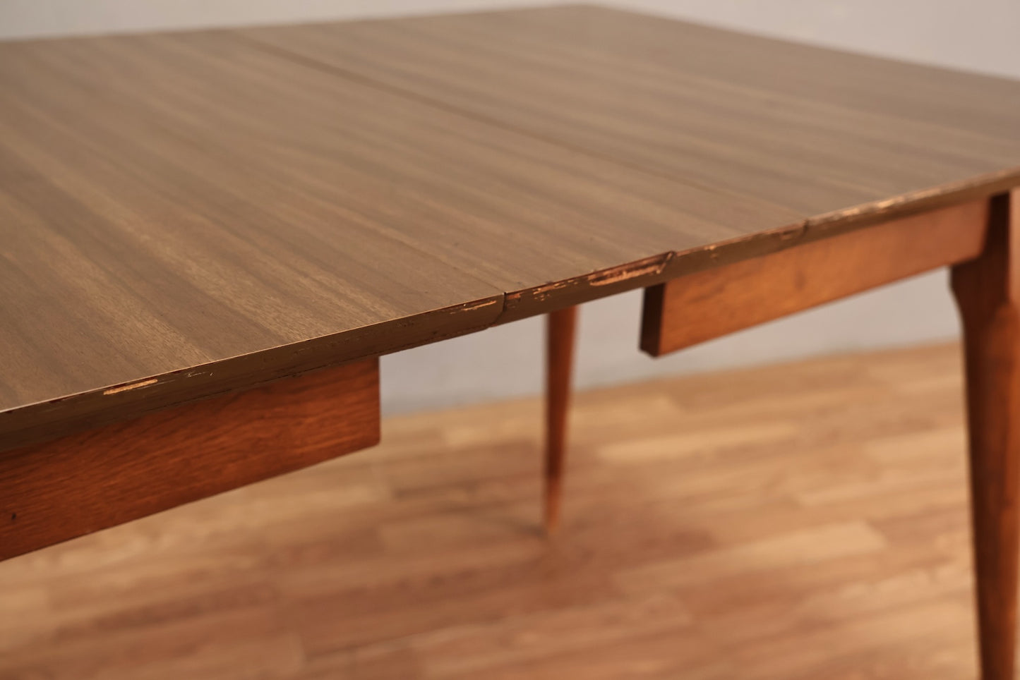 Small Mid Century Dining Table with Leaf - ONLINE ONLY