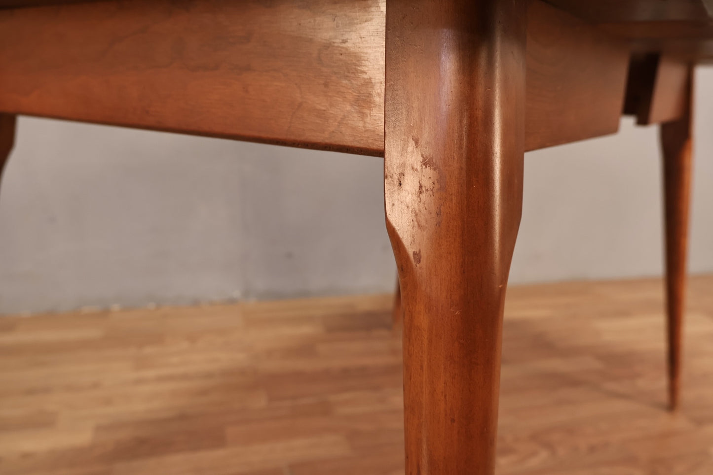 Small Mid Century Dining Table with Leaf - ONLINE ONLY