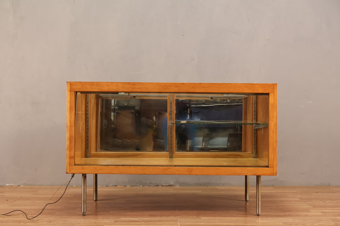 Industrial Illuminated Display Case - ONLINE ONLY