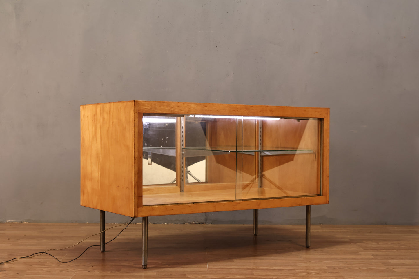 Industrial Illuminated Display Case - ONLINE ONLY