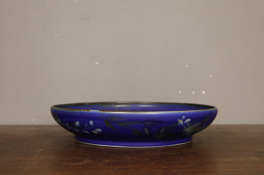 Butterfield Pottery Decorative Blue Bowl