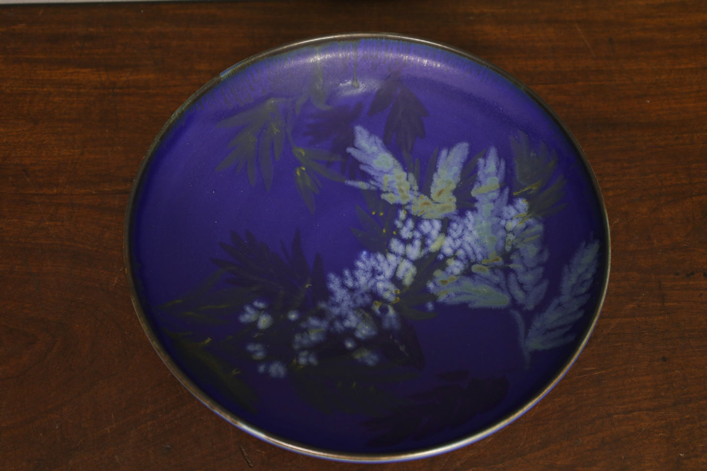 Butterfield Pottery Decorative Blue Bowl