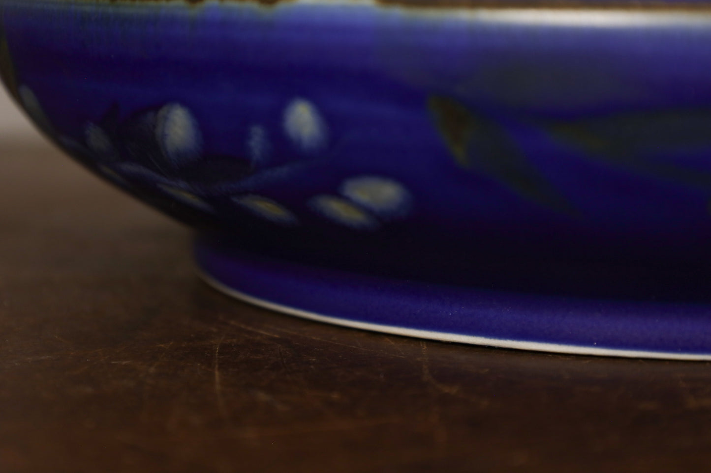 Butterfield Pottery Decorative Blue Bowl