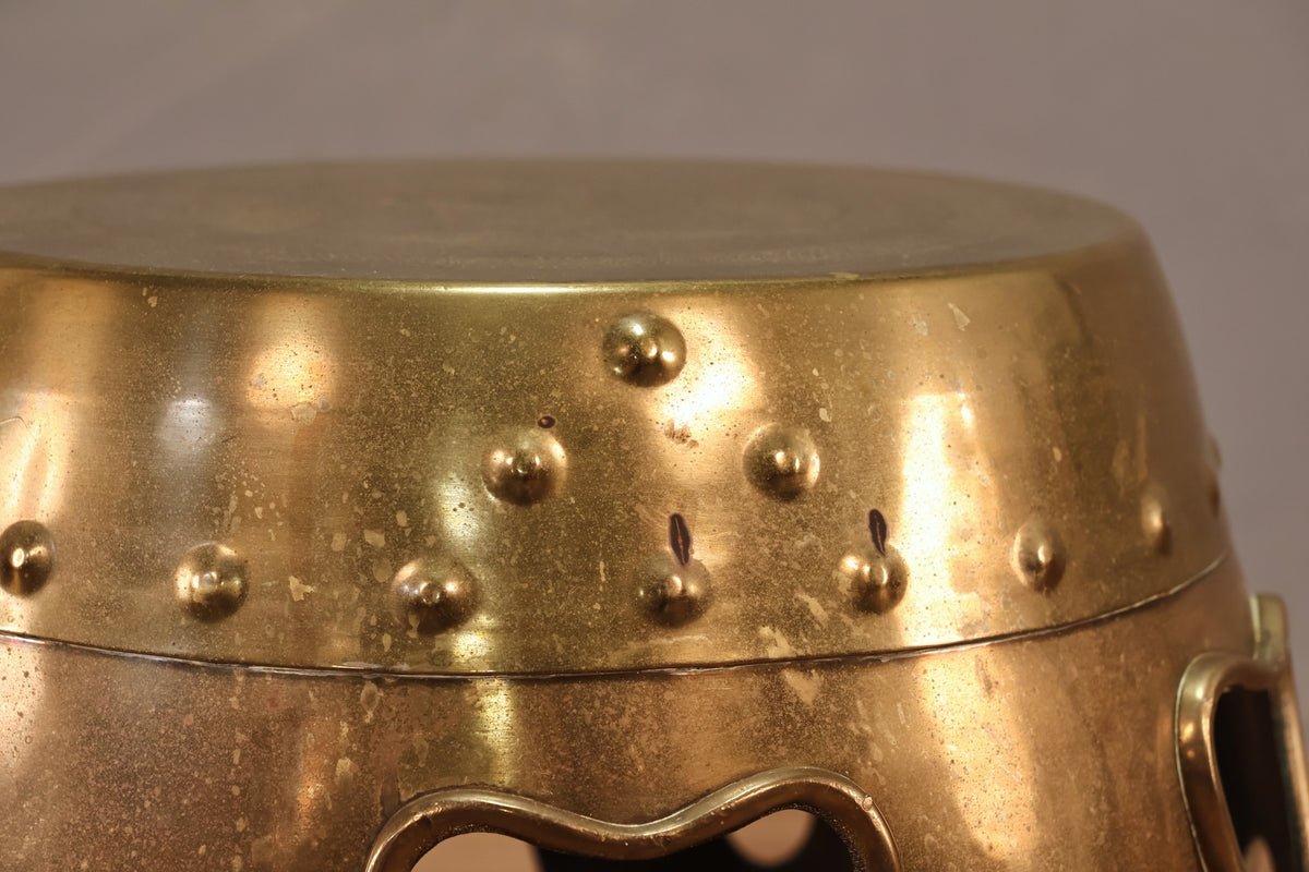 Brass Garden Stool