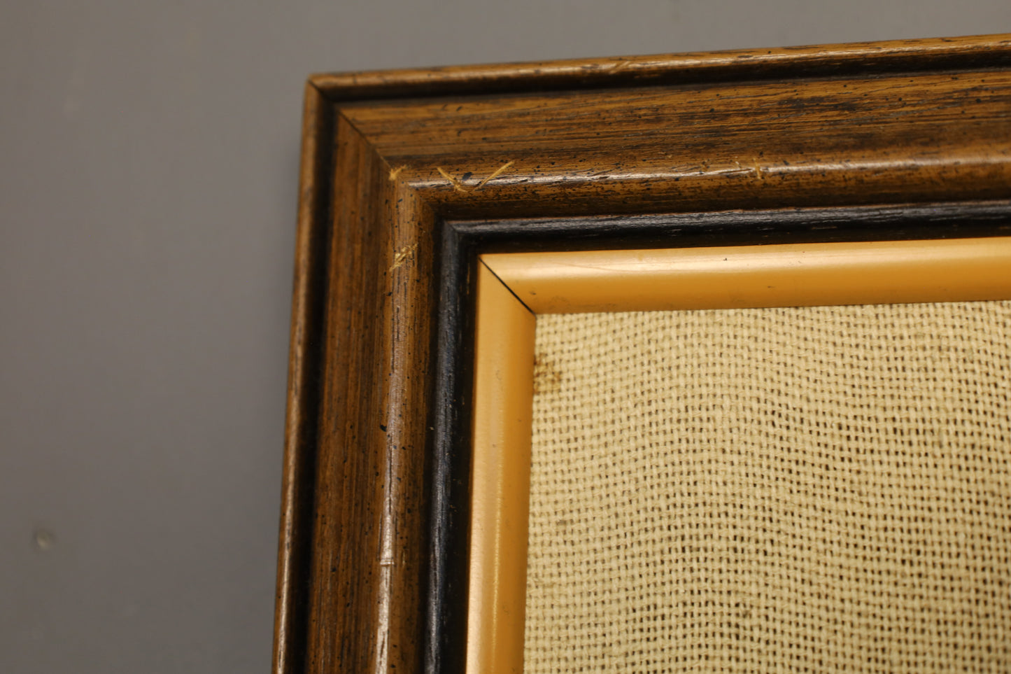 Yellow Gold Embroidered Flowers Art