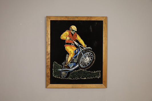 Retro Velvet Daredevil Glow Art
