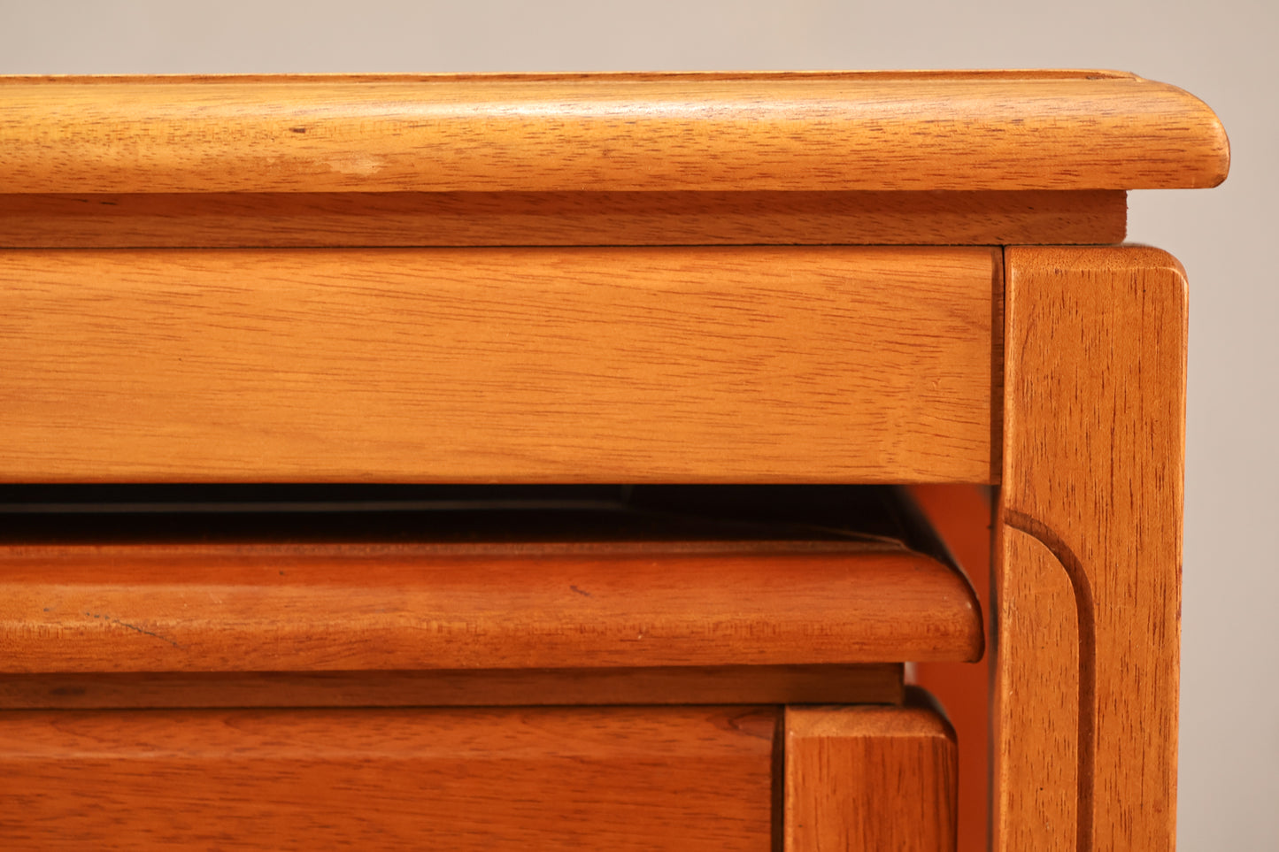 Trio of Teak Nesting Tables
