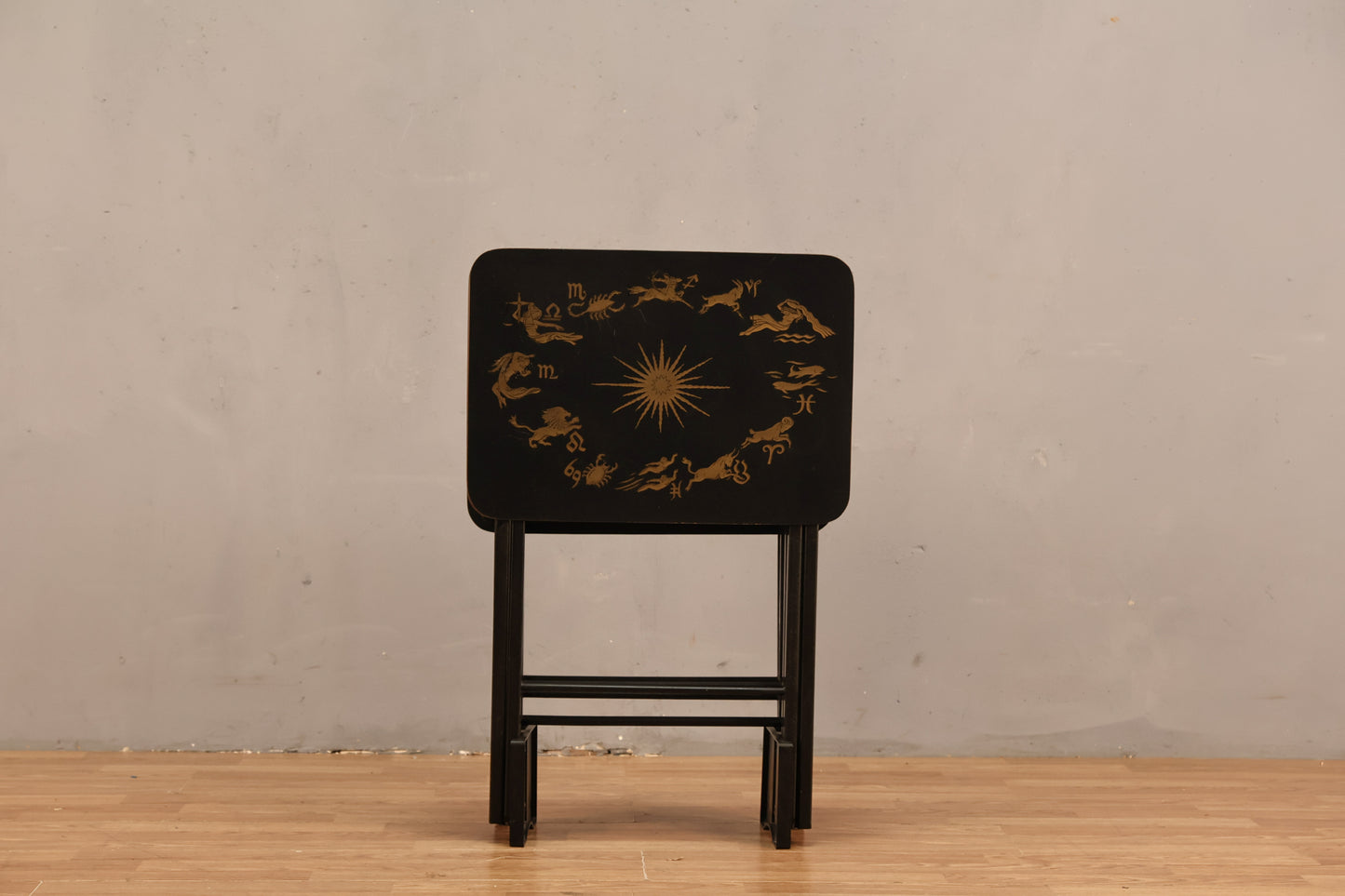 Set of 4 Artex Zodiac Tray Tables