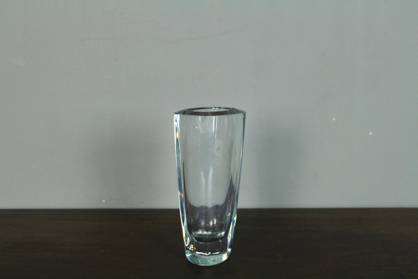 1950s Strömbergshyttan Crystal Vase